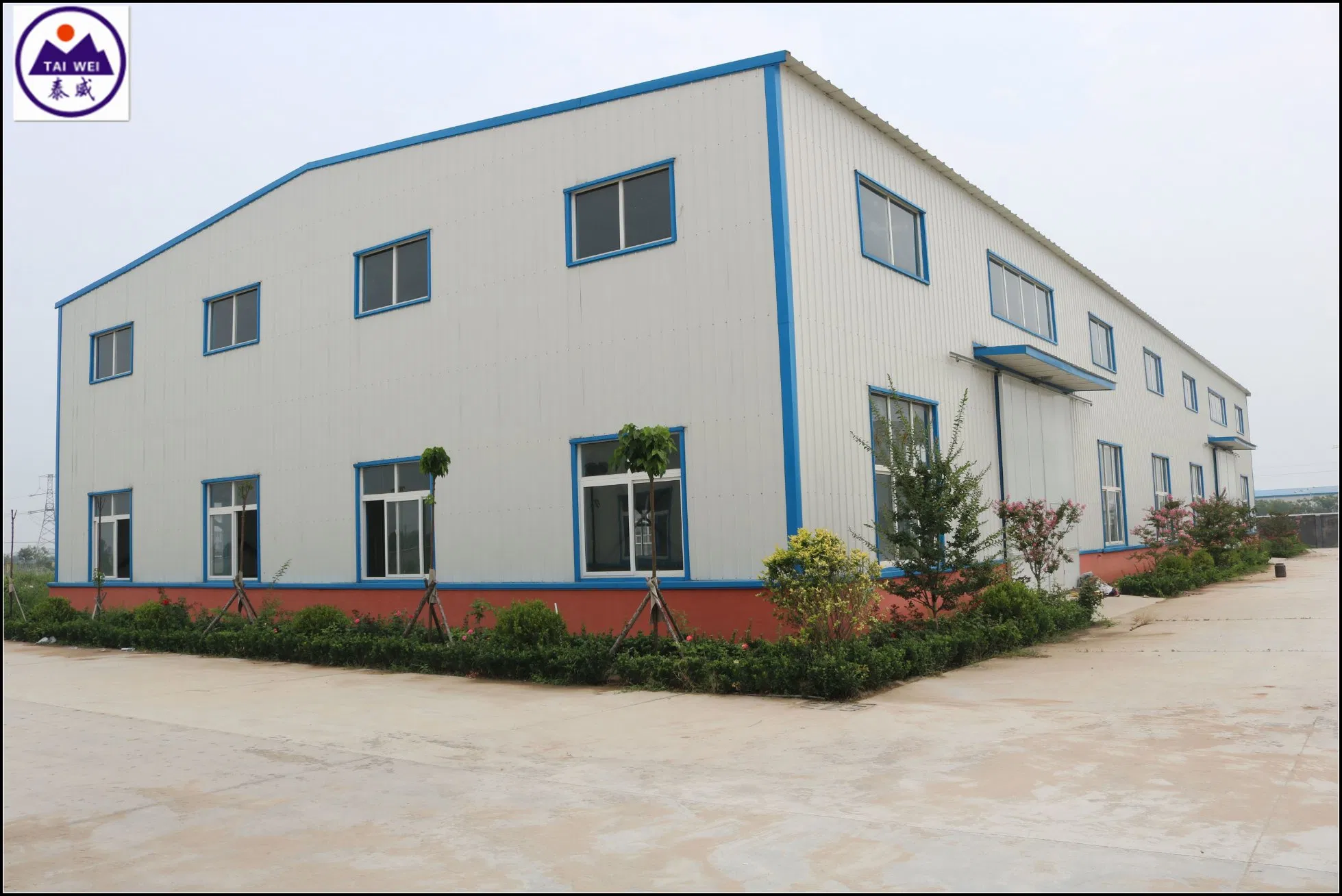 Prefabricated/Prefab Warehouse/Workshp/Cold Storage/Car Garage Steel Structure for Metal Building (TW770J)