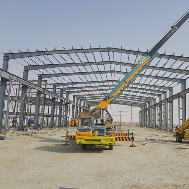 Professional Prefab/Prefabricated Steel Structure Workshop Building Manufacture Metal Sheet Roof Panel Frame Airplane Aircraft Warehouse Hangar with Large Span
