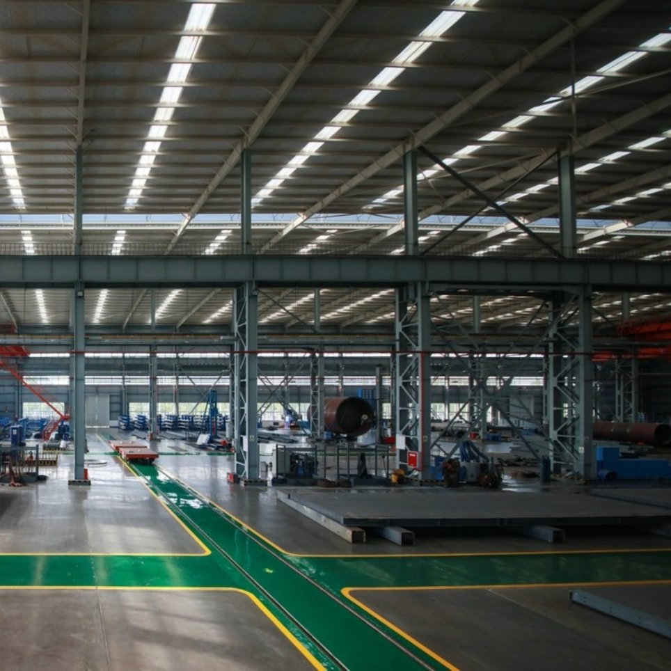 Prefabricated Lightweight Steel Frame Factory Steel Structure Processing Plant