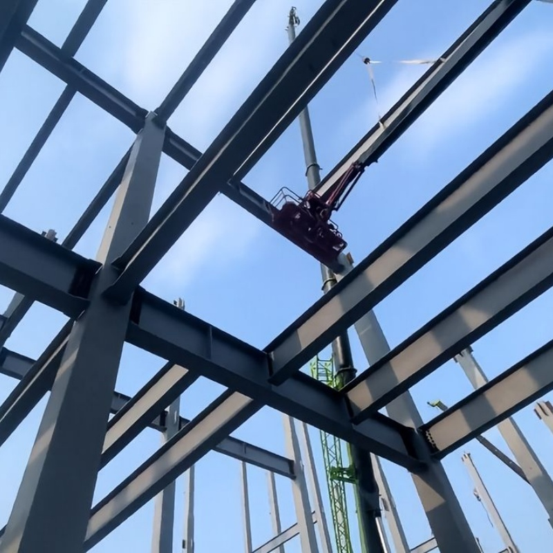 Multi Span Industrial Factory Plant Workshop Shed Steel Structure Building