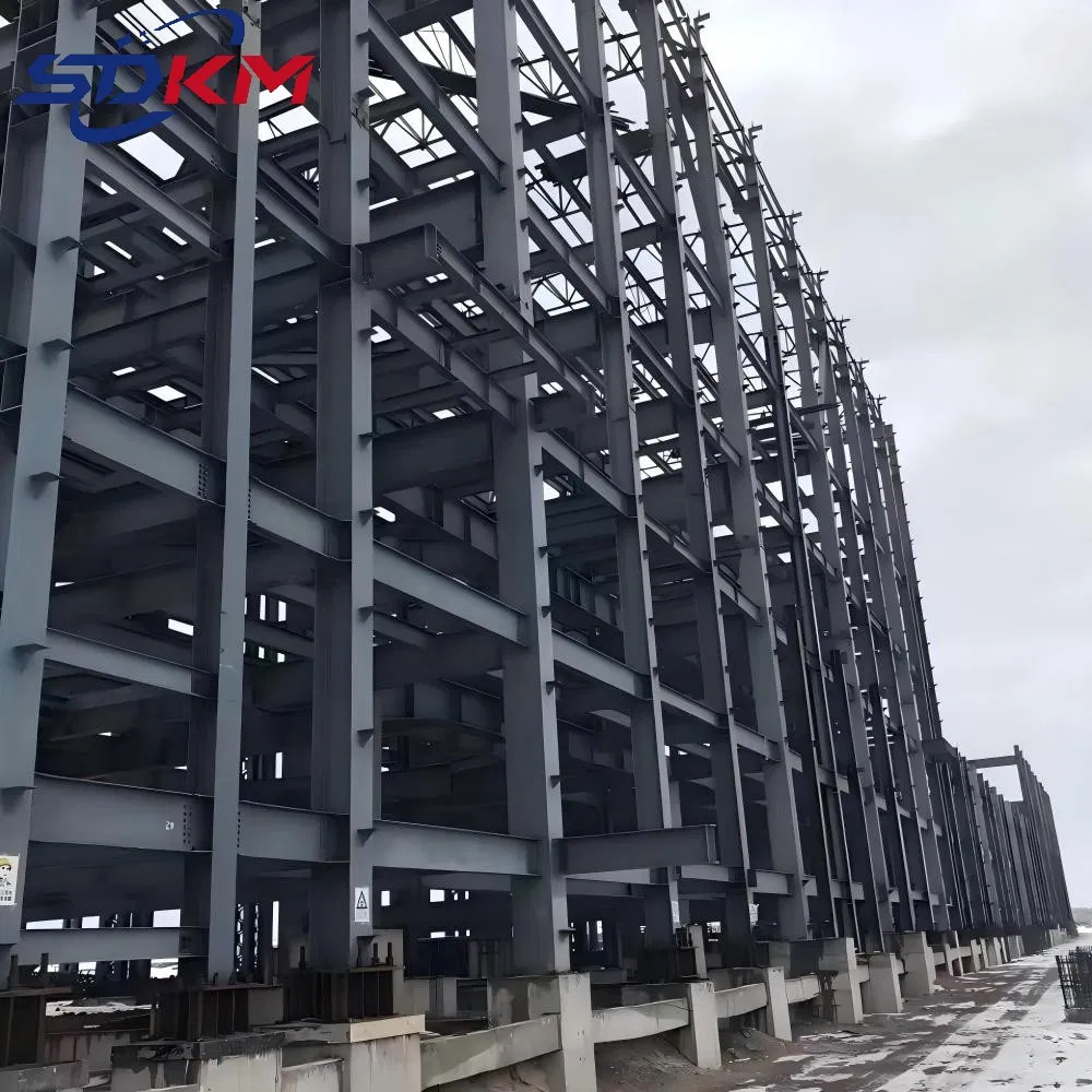 Customizable Steel Frame Construction for High-Rise Buildings and Commercial Infrastructure
