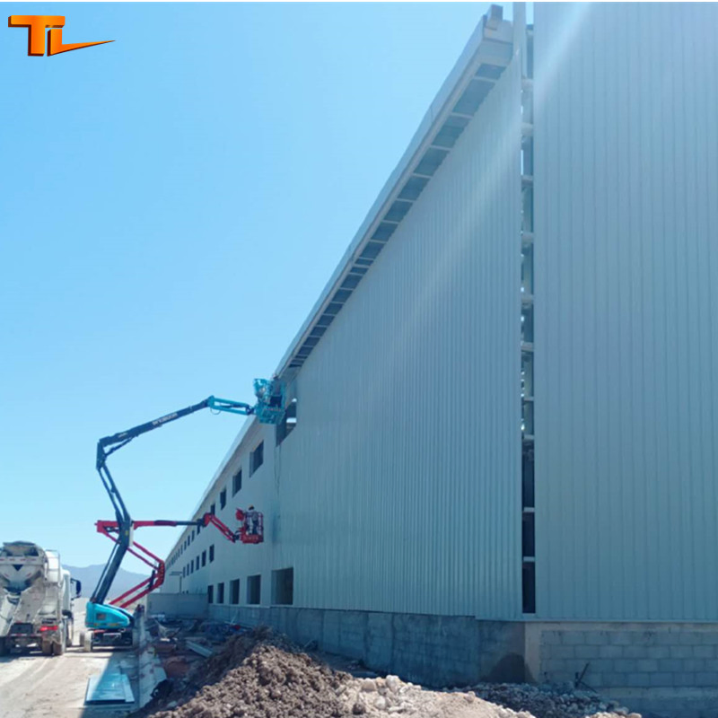 China Construction Industrial Metal Prefab Prefabricated Steel Frame Structure Factory Warehouse Building