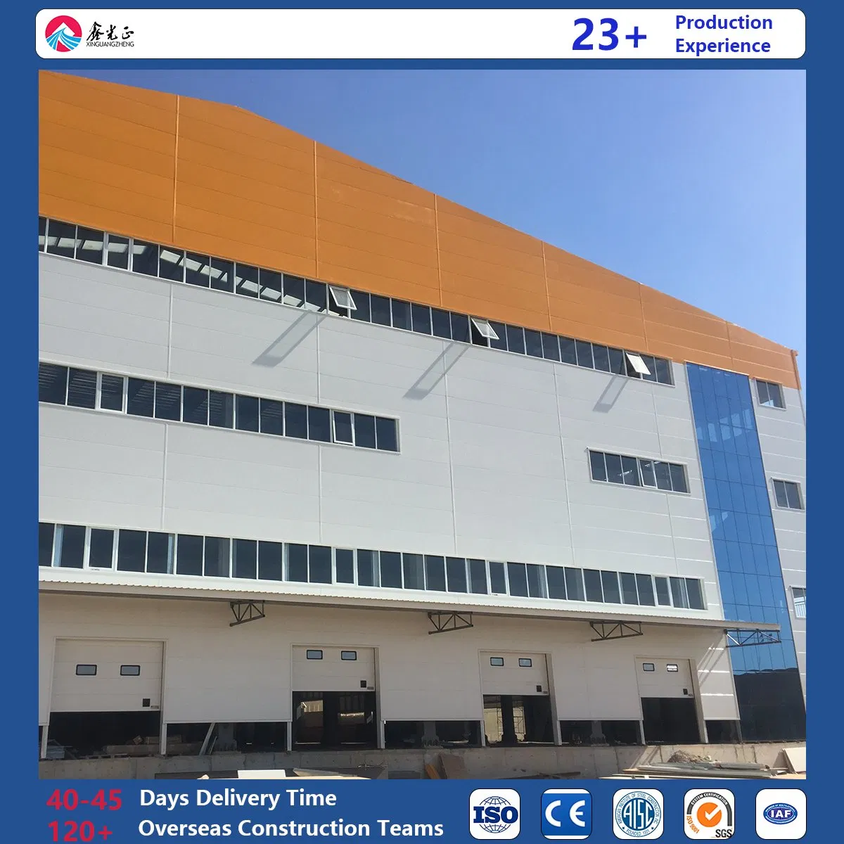 Custom Industrial Light Steel Structure Warehouse Building for Factory Workshop