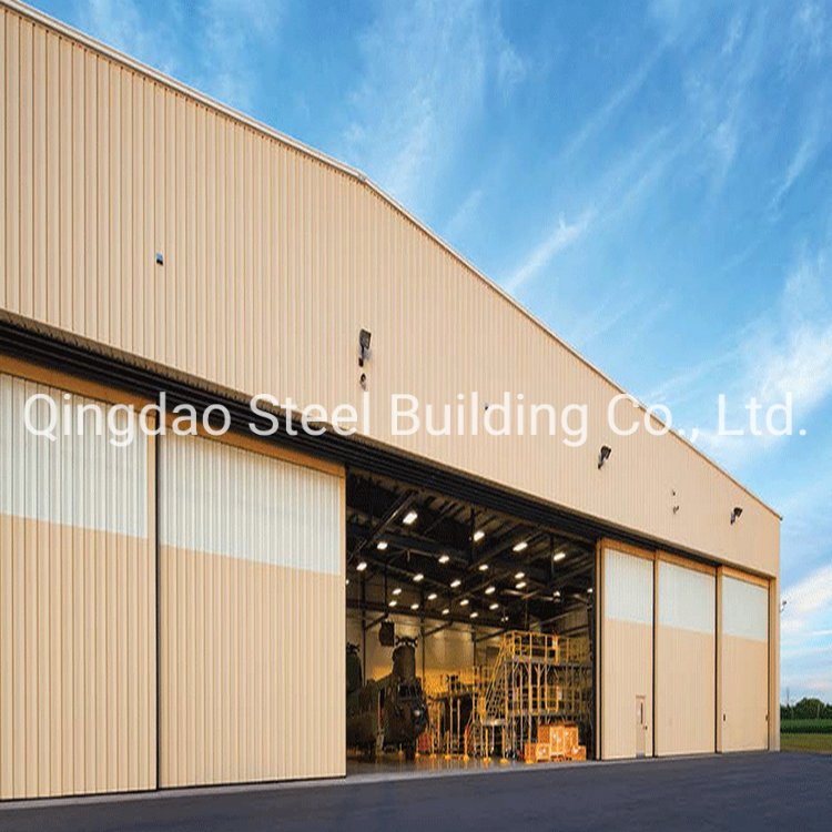 Prefab Good Quality Steel Structure Hangar Building Steel Structure Aircraft Hangar