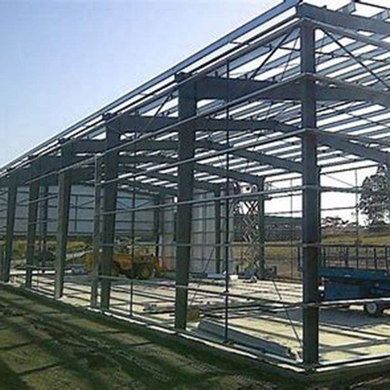 Agricultural Structural Steel Frame Construction Buildings Galvanised Aws D1.1/1.5
