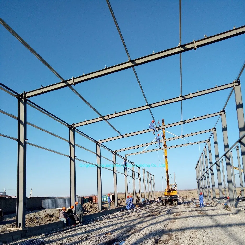 Algeria Pre-Engineered Steel Structure Frame Ceramic Tiles Processing Plant