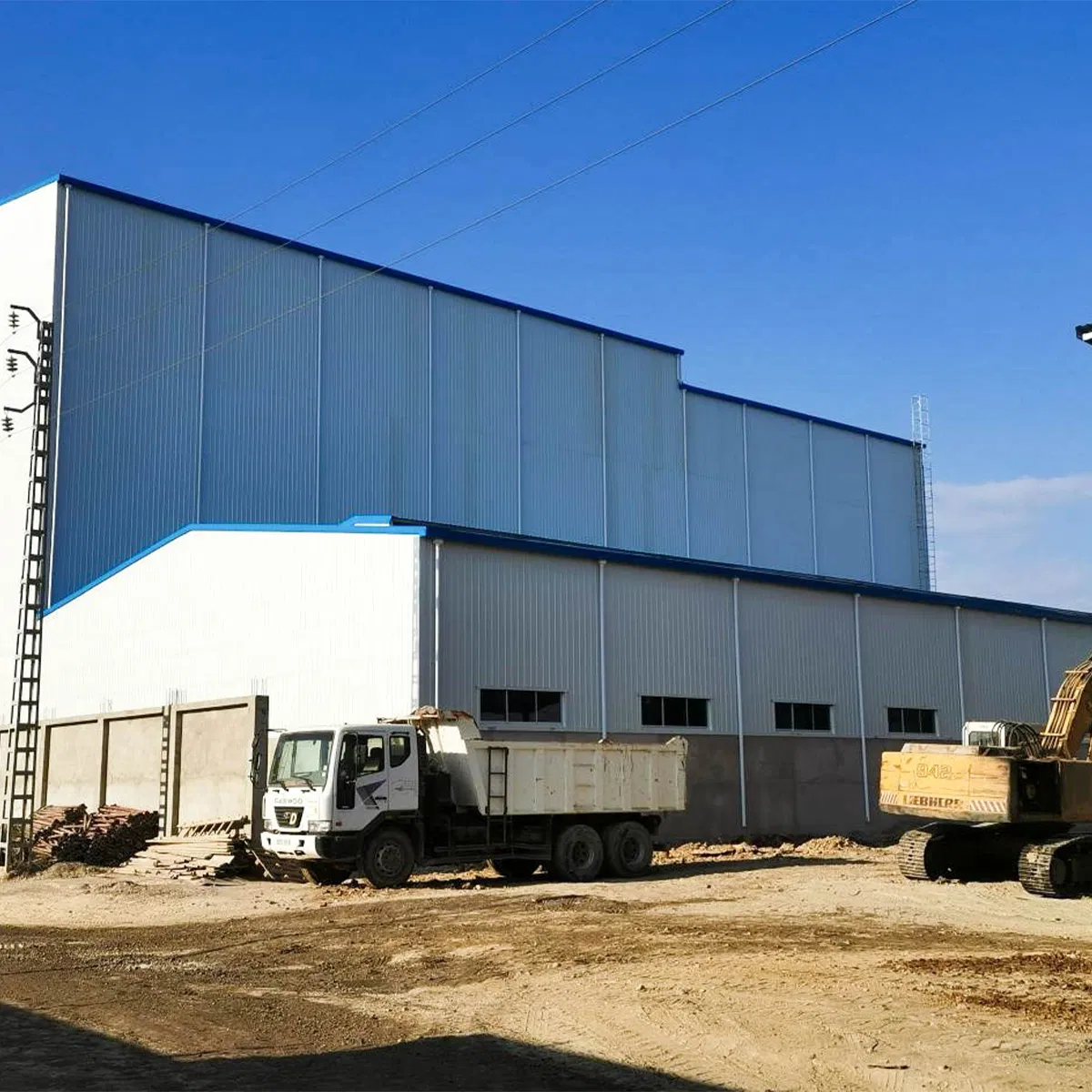 High Quality Pre-Engineered New Energy Vehicle Assembly and Processing Steel Structure Industrial Steel Plant