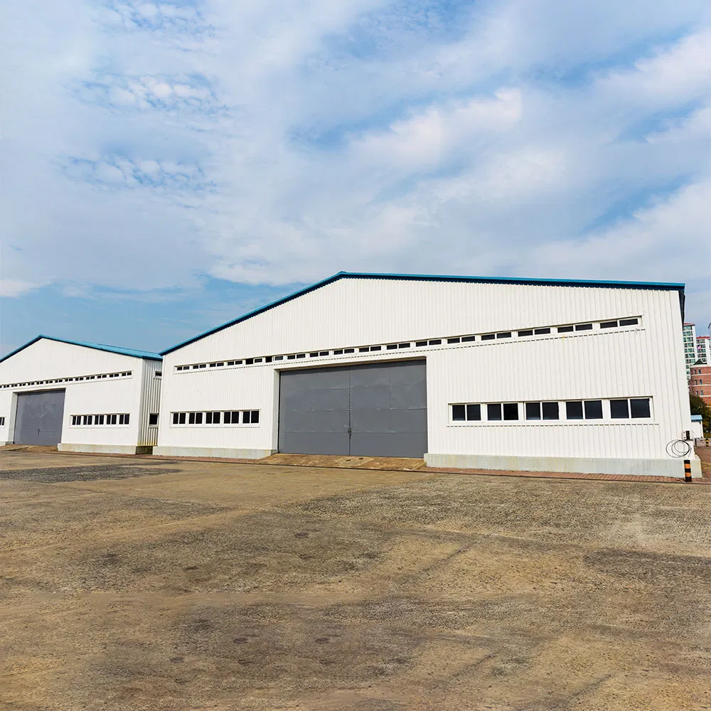 Modern Industrial Park Factory Steel Structure H Beam Sandwich Panel Building