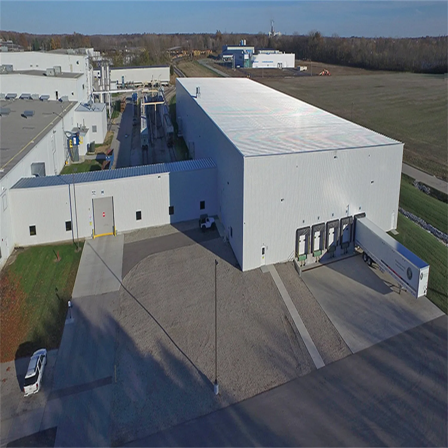 Customized Steel Structure Cold Storage Building Used for Industrial Building