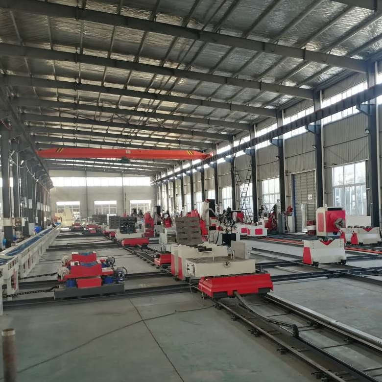 High Efficiency Pipe Fitting up Workstation Center for Pipe Spool Fabrication Line
