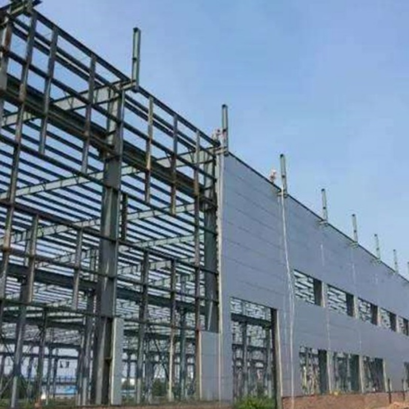Multi Span Industrial Steel Structure Workshop Building for Storage