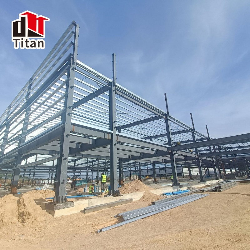 Pre Engineered Peb Metal Frame Construction Steel Building