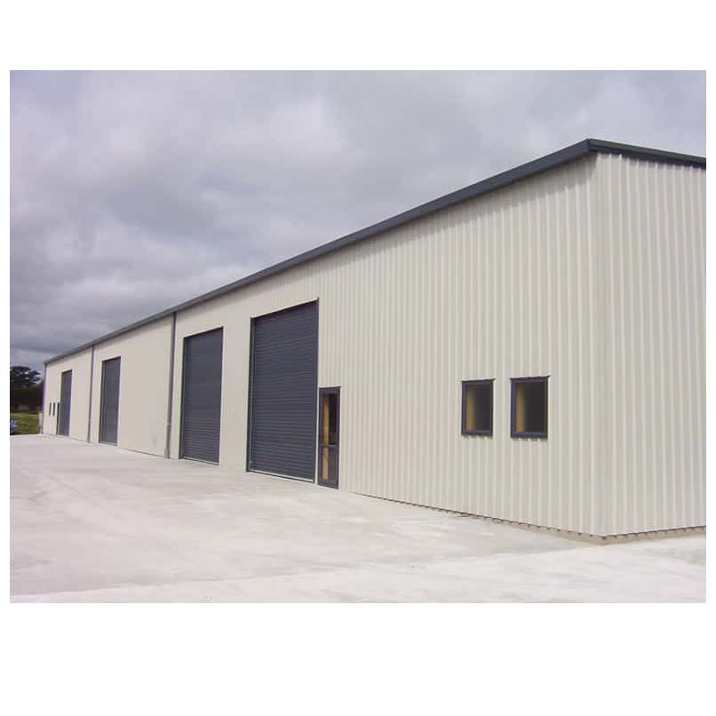 Industrial Metal Buildings Steel Frame Multi Span Steel Structure High Rise Multi Gable Steel Building Factory for Sale