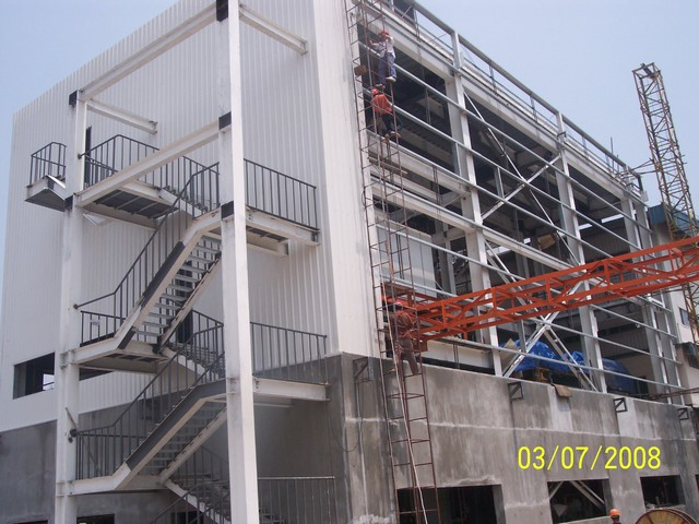 Steel Structure Oil Processing Plant Prefabricated Oil Plant From China