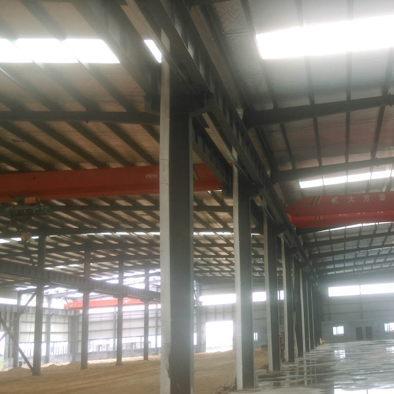 Q235/Q345 Sea Worthy Package Dust-Proof Steel Structure Storage Facility