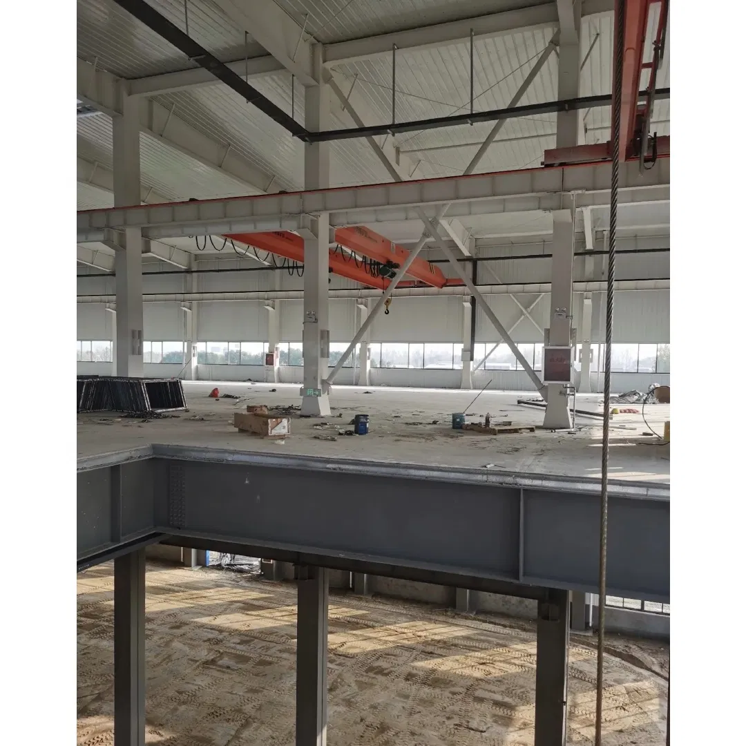 High Quality Lightweight Prefabricated Steel Structure Modular Workshop Shed Industrial Factory Hangar Office Building