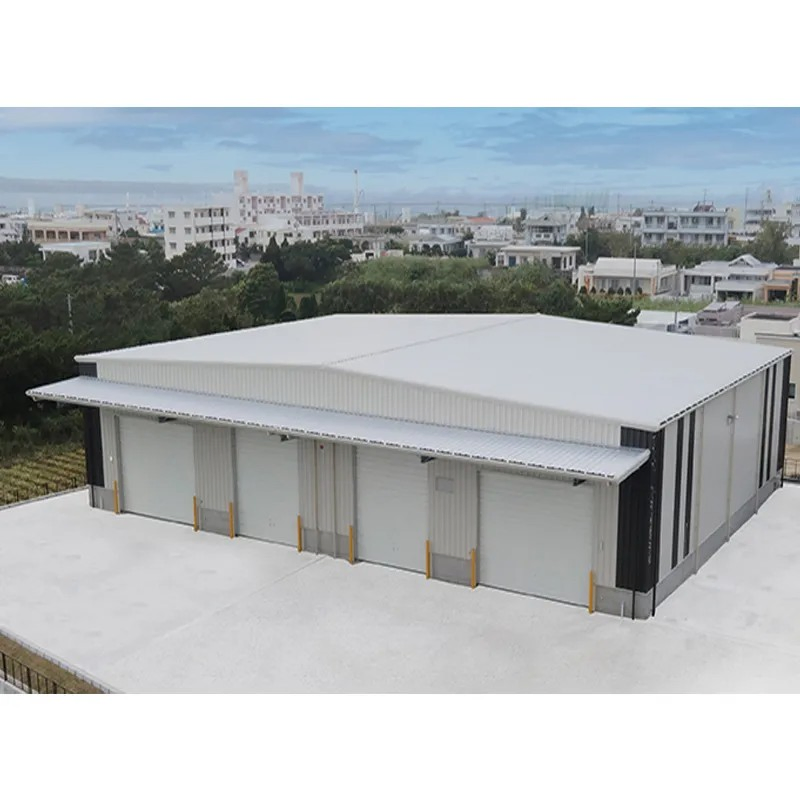 Prefabricated Wide Span Large Building Warehouse Steel Structure Workshop Pre Engineerd Building