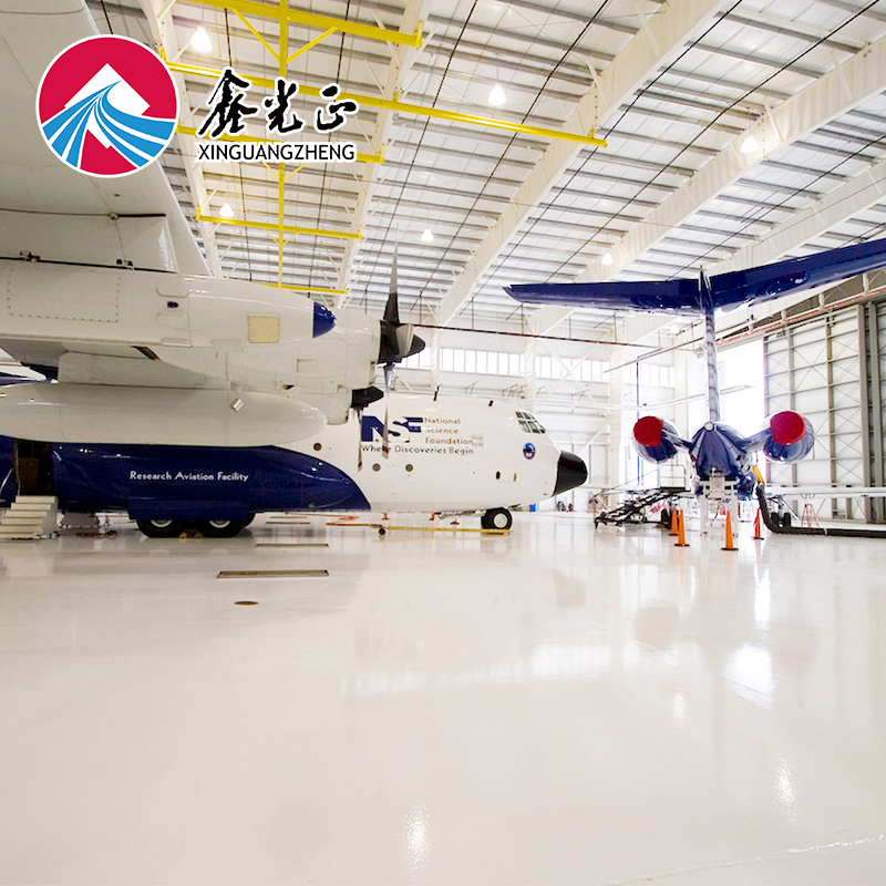 Long Span Light Frame Warehouse Steel Structure Building H Beam Shed Steel Hangar