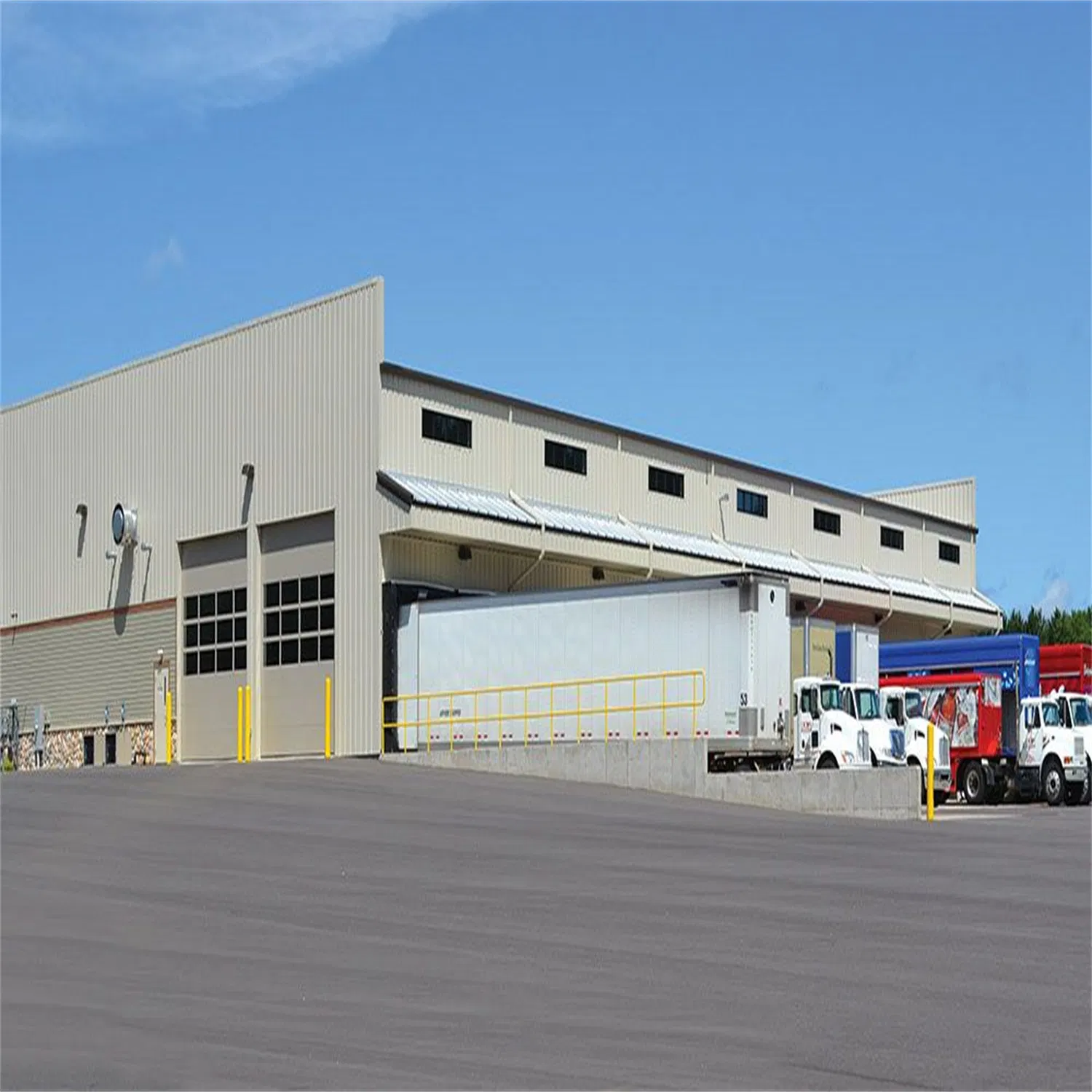 Customized Steel Structure Cold Storage Building Used for Industrial Building