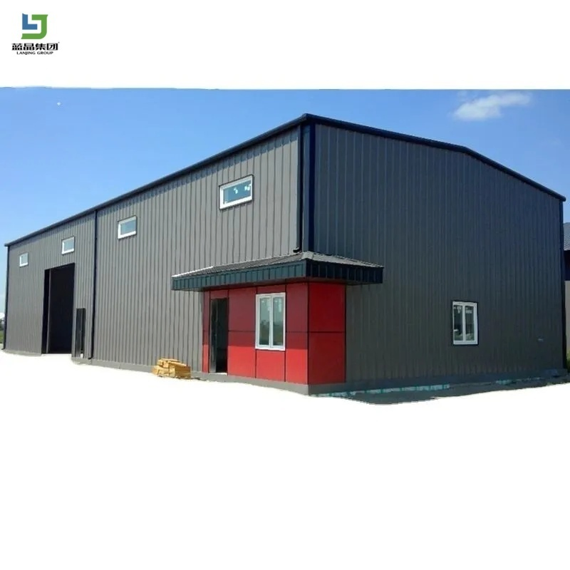 Affordable Easy to Install Prefabricated Steel Frame Building Metal Building Pre-Engineered Building (PEB) for Warehouse, Market Shed, Church Building