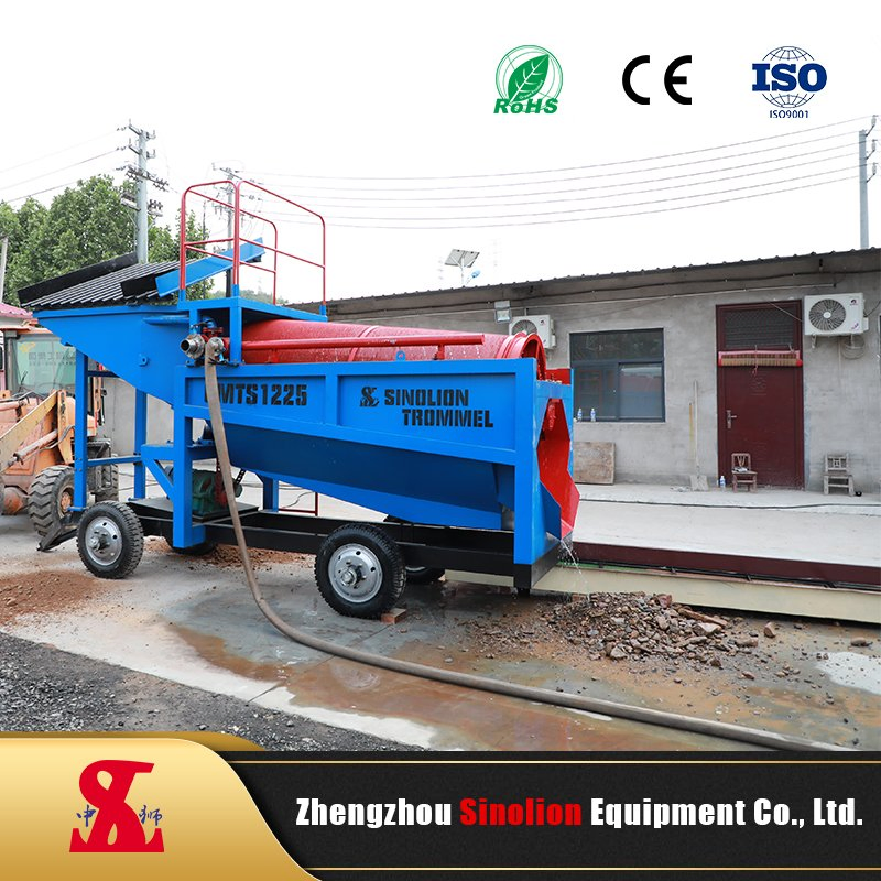 Industrial Gold Washing Plant for Heavy-Duty Alluvial Gold Mining