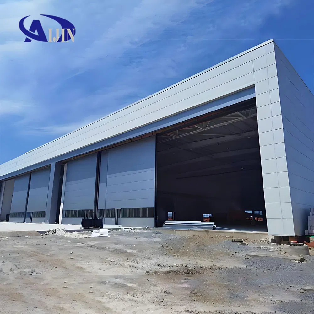 Customizable Durable Steel Aircraft Hangar, Clear Span Hangar Storage Facility for Maintenance Workshop