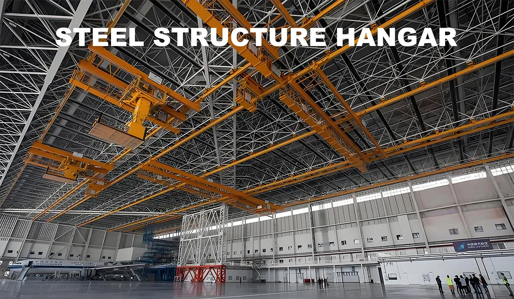 Durable Steel Aircraft Hangar