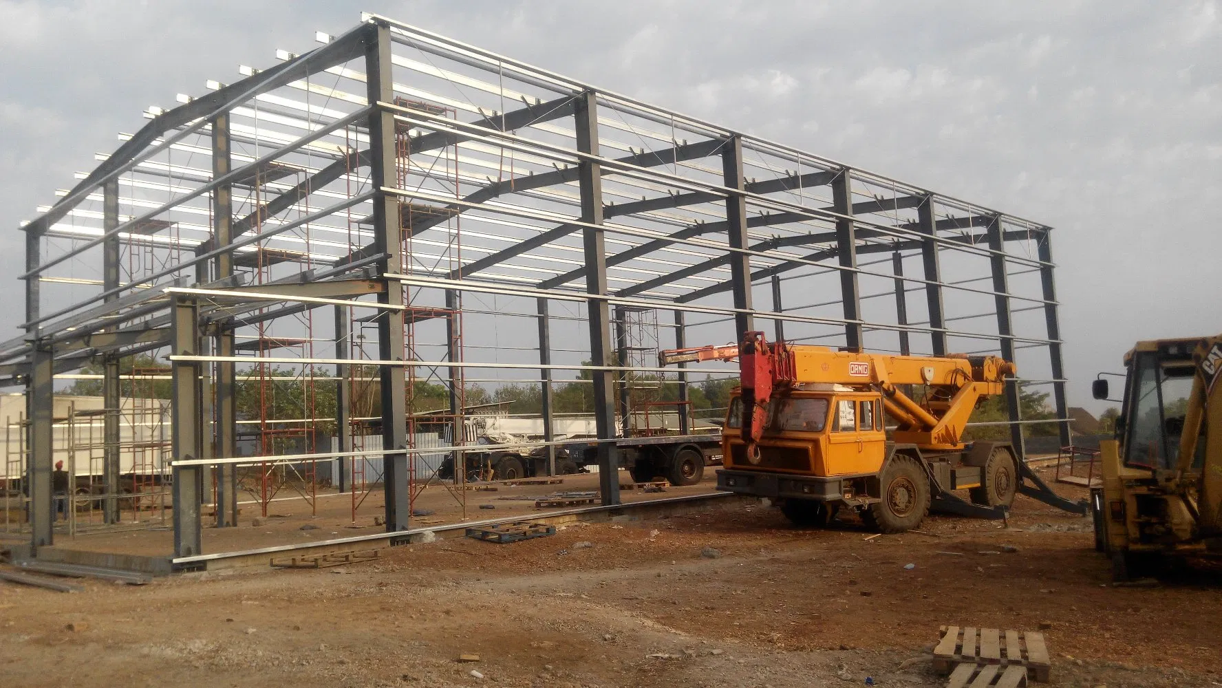 Refrigeration House Cold Storage Steel Structure Building to Africa