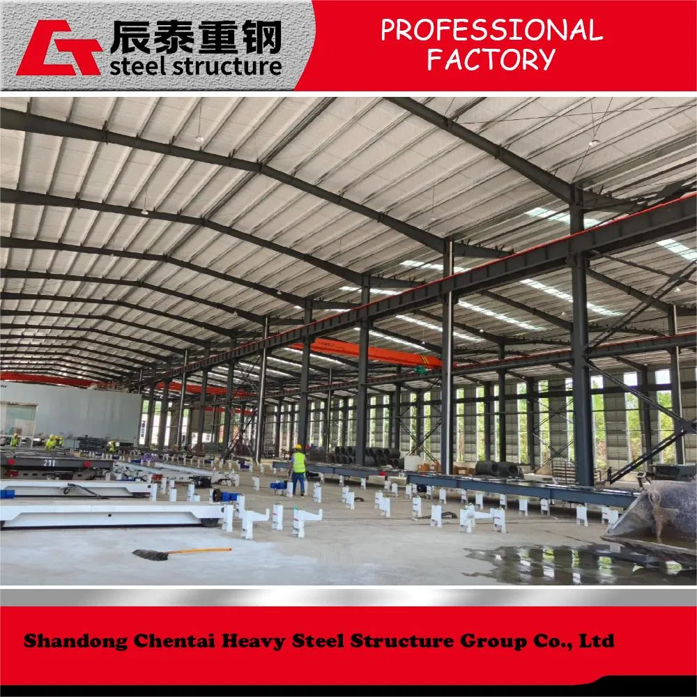 Large-Span Multi-Storey Gantry Steel Structure Building Is Used for Industrial, Agricultural, Factory, Warehouse, and Workshop