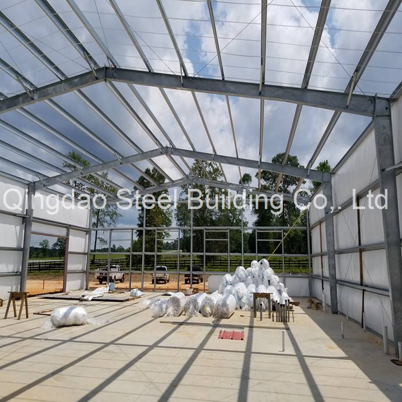 Quick Assembly Prefab Houses Modular Building Construction Prefabricated Steel Structure Warehouse Workshop