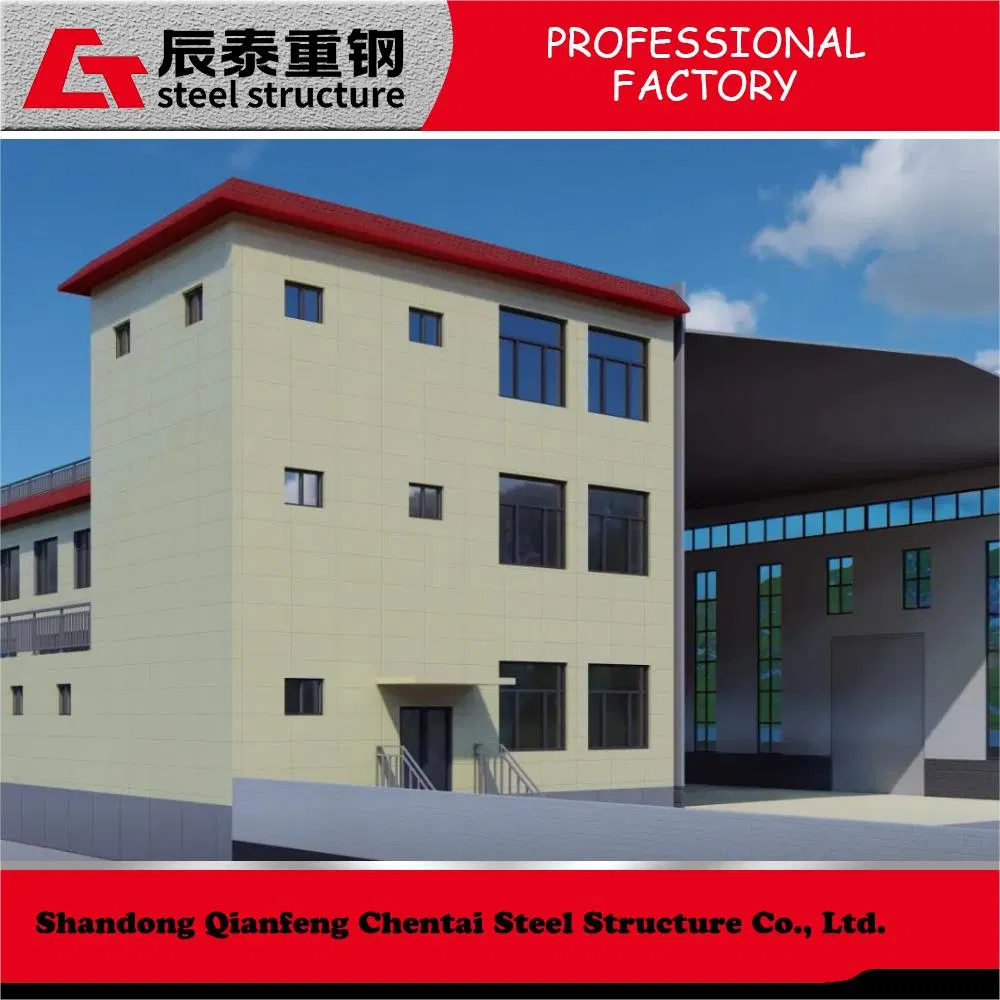 Large-Span Multi-Storey Gantry Steel Structure Building Is Used for Industrial, Agricultural, Factory, Warehouse, and Workshop