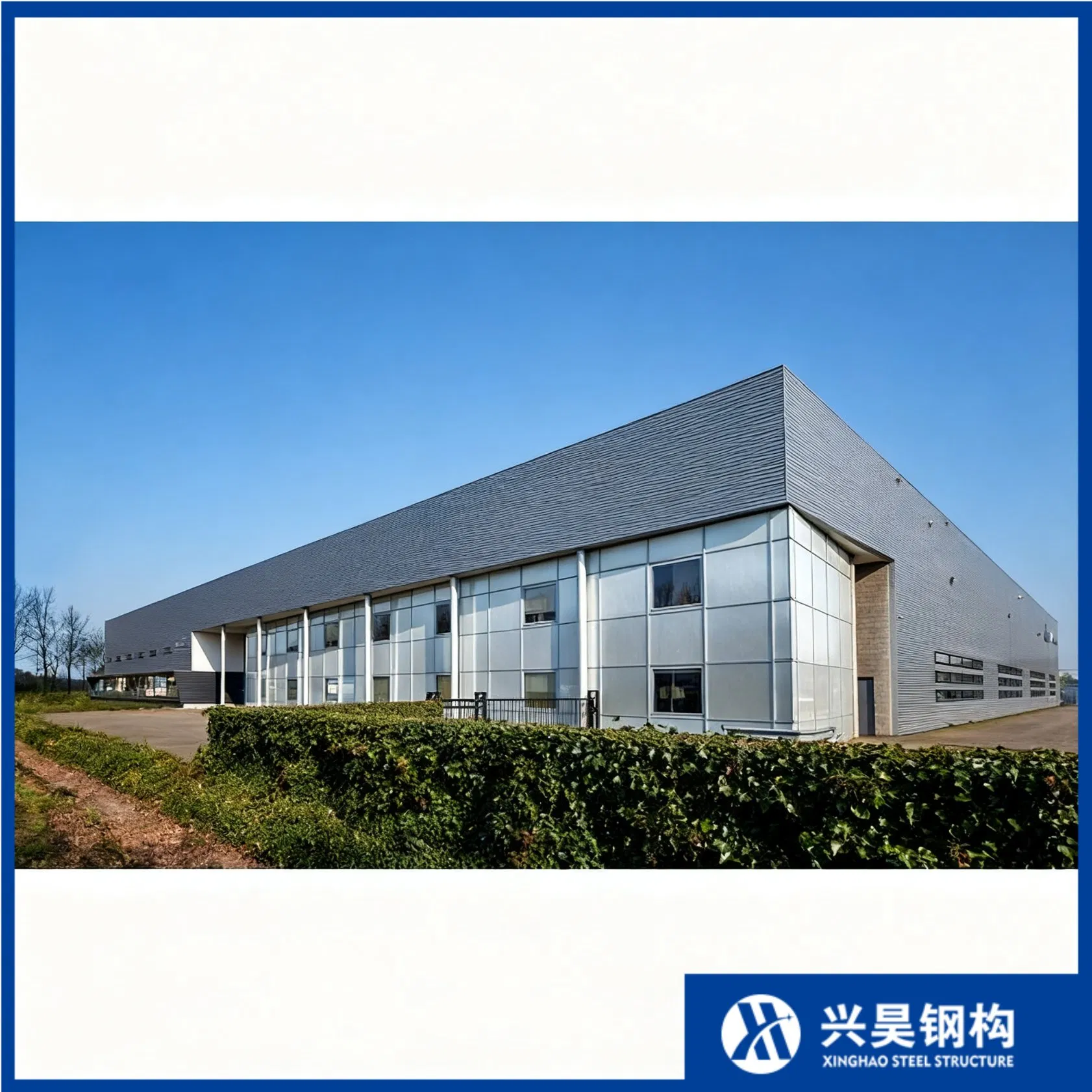 Customized Cold-Storage Logistics Facility Prefabricated Lightweight Steel Structure House/Workshop/Building