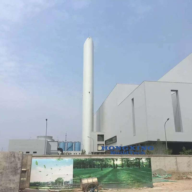 Prefabricated Steel Structure Waste Recycling &amp; Burn Plant for Sale Incineration Plant