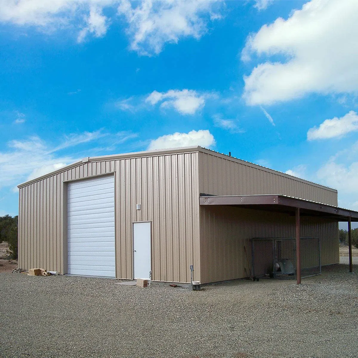 Competitive Price Light Portal Frame Steel Structure Warehouse Shed Workshop Building