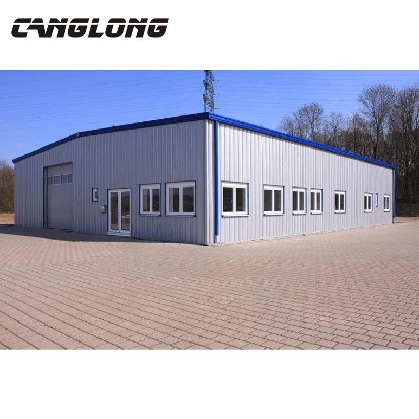 Prefabricated Design Fabric Multipurpose Modular Galvanized Steel Frame Structure Manufacturing Workshop Plant