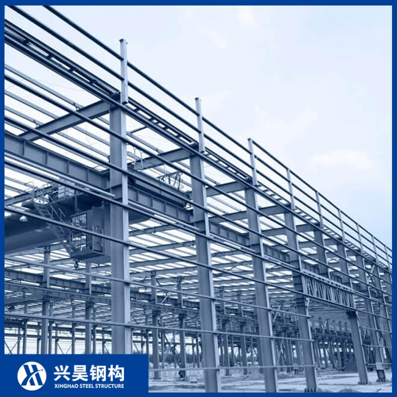 Customized Prefabricated Metal Steel Frame Structure Building for Agricultural Barn and Equipment Storage