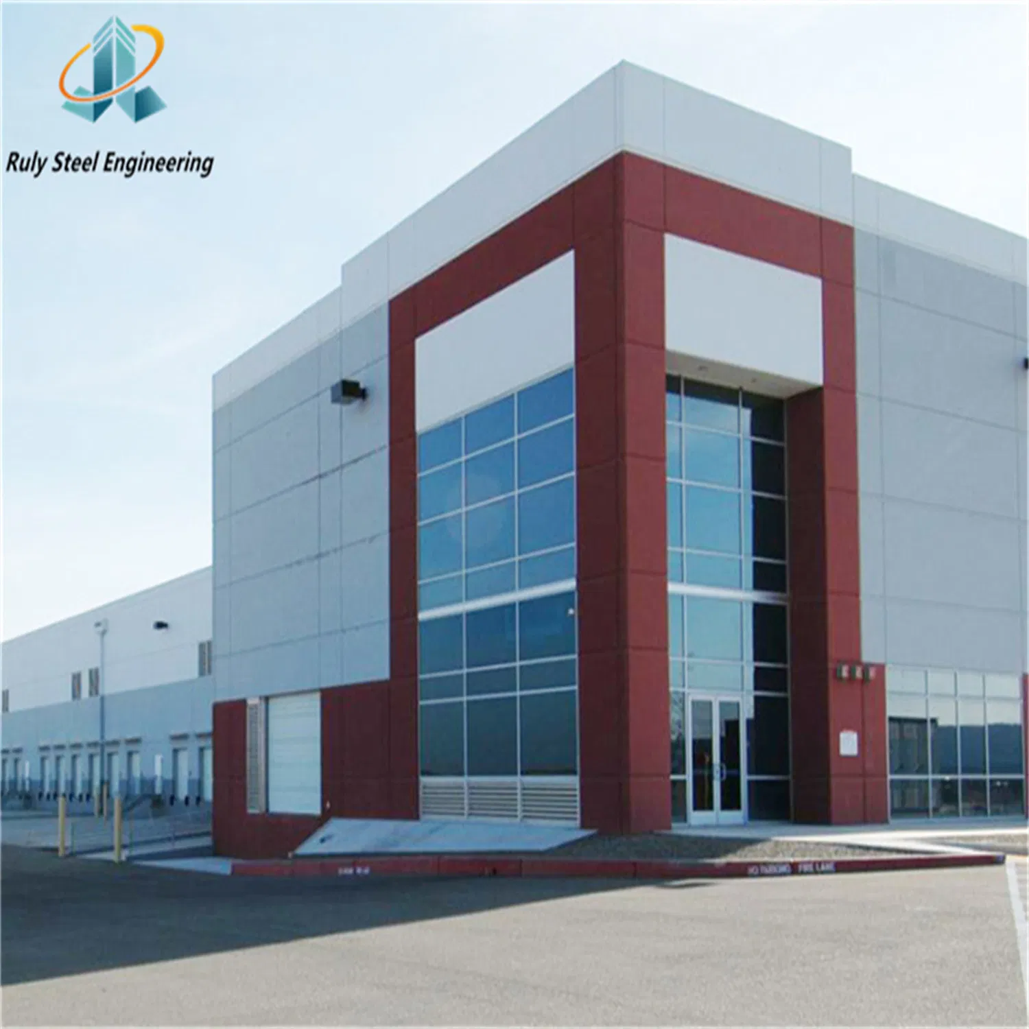 Large Storage Facility Made of Steel Commonly Used for Storing Metal Warehouse