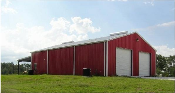 Q345/Q235 Large Span Construction Prefabricated/Prefab H/I Beam Light Steel Structure Building for Workshop Factory Workshop Garage Hangar Shed Cold Storage