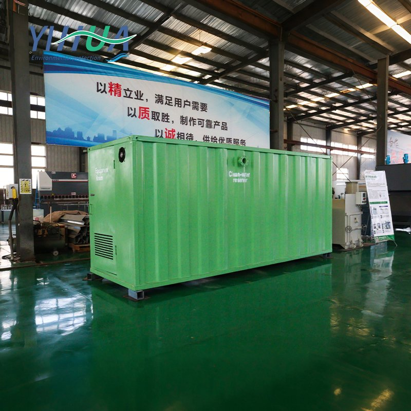 Stainless Steel Heavy Duty Underground Above Ground Containerized Sewage Treatment Plant