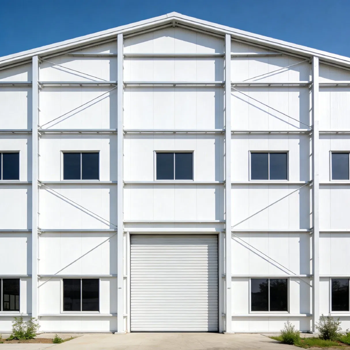 Design and Detailing Steel Structure Workshop for Efficient Warehouse Building