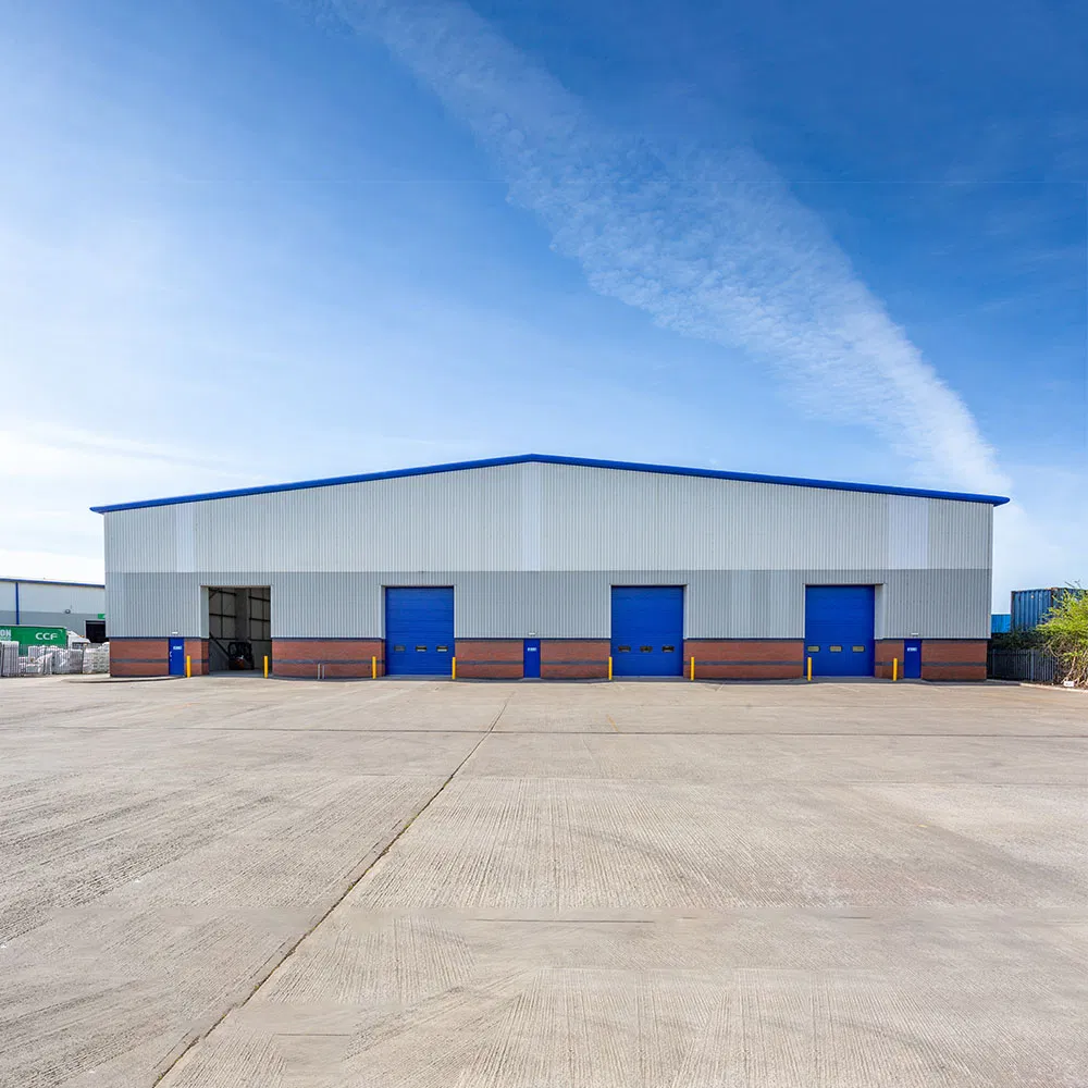 Modern Industrial Park Factory Steel Structure H Beam Sandwich Panel Building