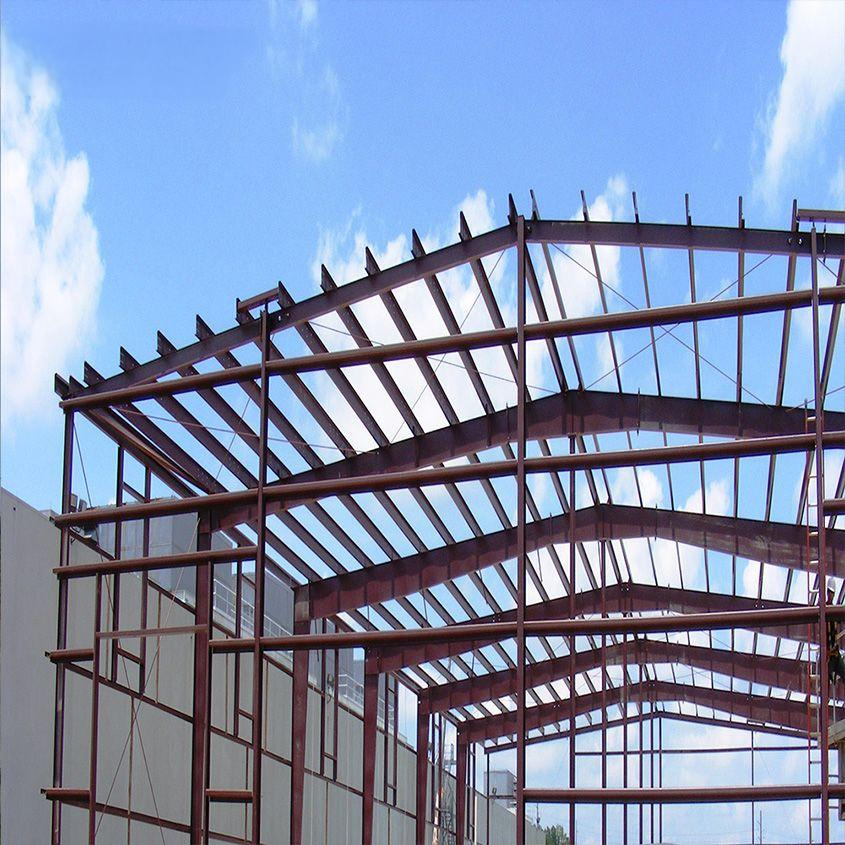 Automated Steel-Structured Logistics Distribution Centers Innovative Steel Research Centers with Professional Design