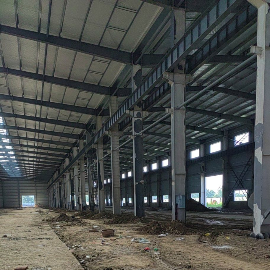 Assemble Easily Steel Frame Structure Plant for Mechanical Processing and Manufacturing