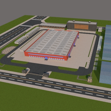 Industrial Multi-Span Metal Frame Prefab Aircraft Hangar Warehouse Steel Structure Building