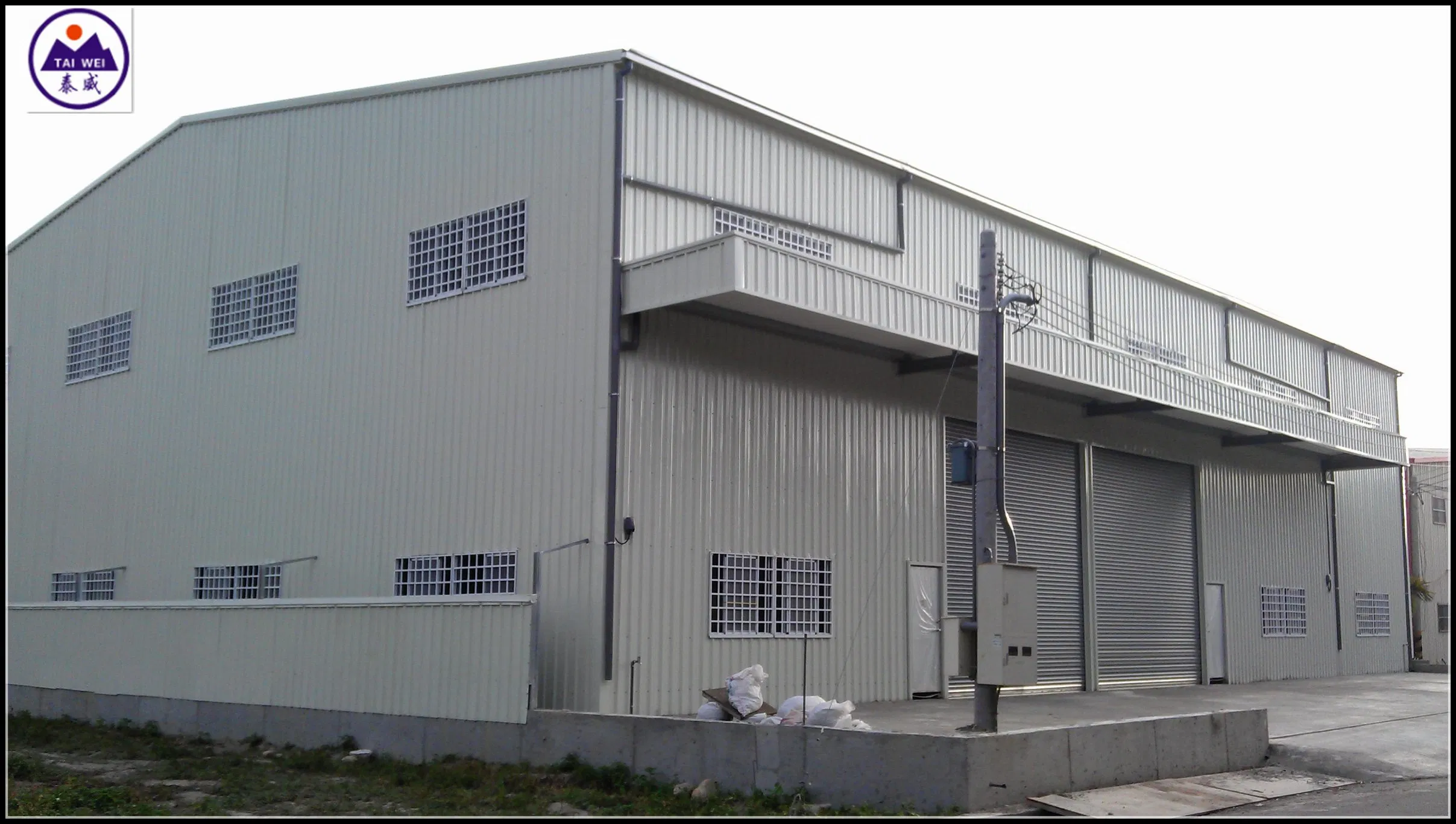Prefabricated/Prefab Warehouse/Workshp/Cold Storage/Car Garage Steel Structure for Metal Building (TW770J)