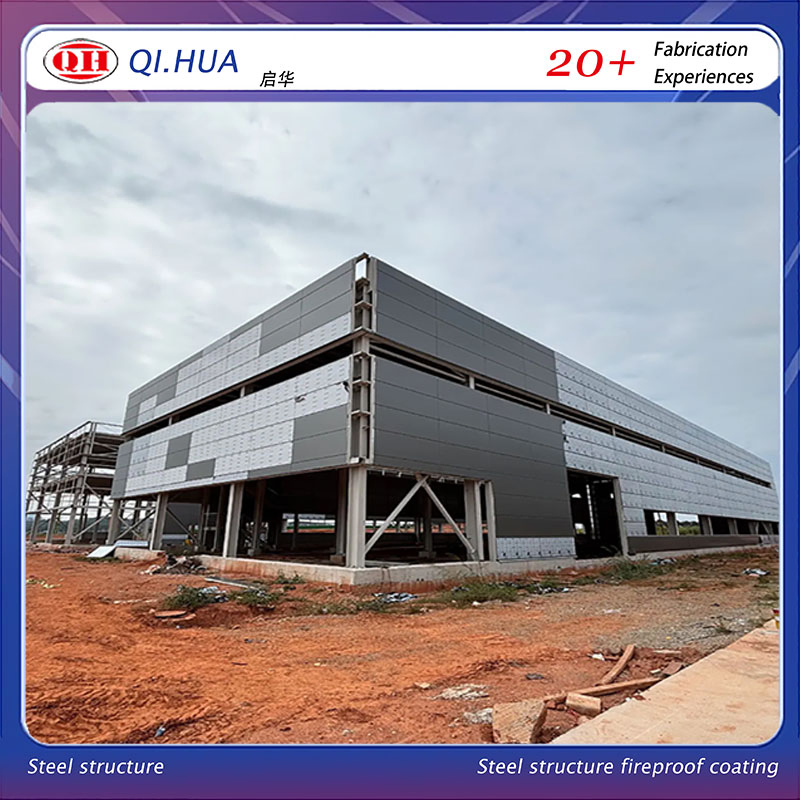 Modular Steel Structure Assembled Workshop for Electronic Equipment Production