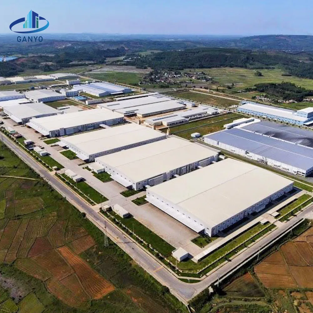 Cold Storage Industrial Portable Large Span Prefab Steel Frame Structure Food Factory Warehouse Metal Workshop Building for Sale