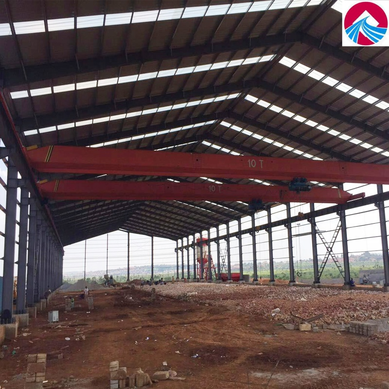 Customizable Modular Prefabricated Steel Structure Material Processing Plant