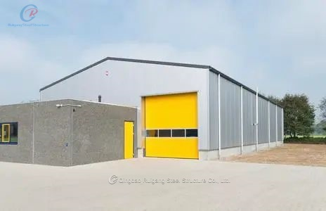 Heavy Industry Wide Span Industrial Workshop Plant Factory with Mezzanine Multi Floors Steel Structure Building Construction