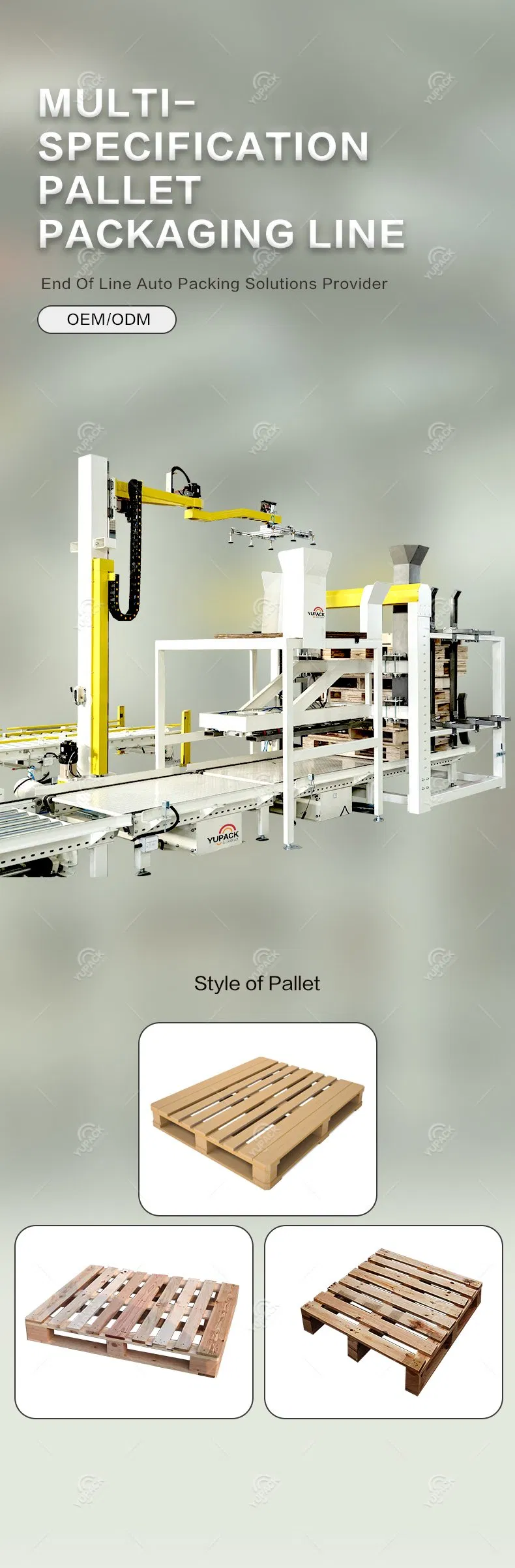 Pallet Packaging Line 1